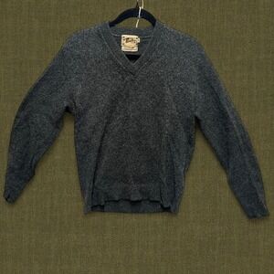 🌲 TRUE VINTAGE 1960s Barclay Mohair Lambswool Sweater - S